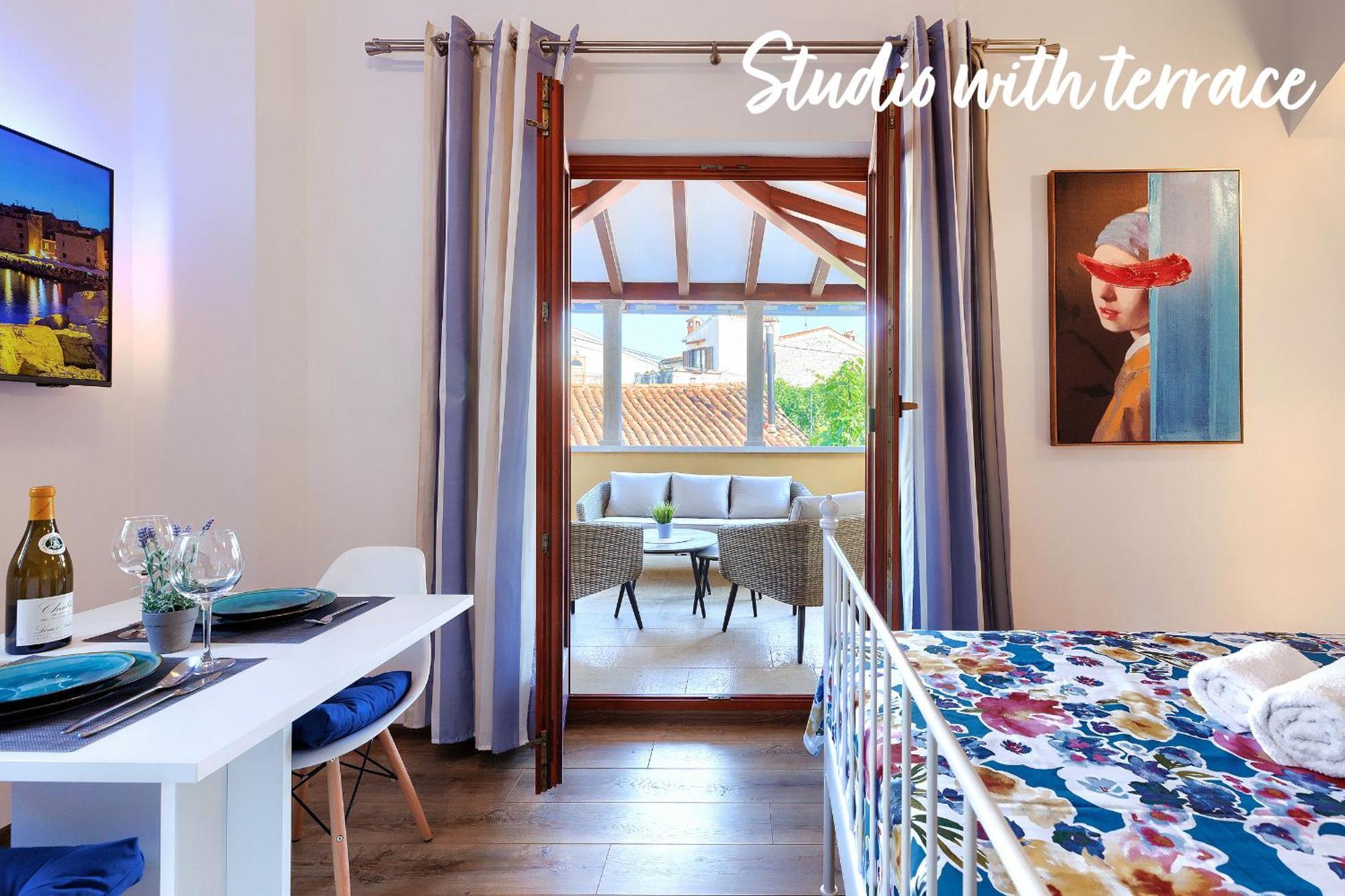 Studios Notte Sul Porto Rovinj Luaran gambar